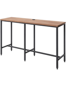 Used high bar table with media port
