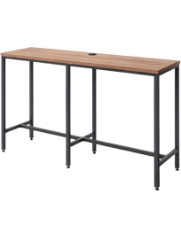Used high bar table with media port