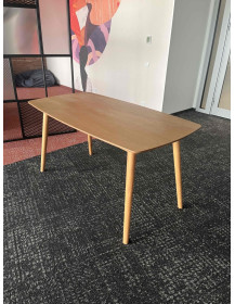 Used Astona Nagano M Wood Actona Dining Table, 150x80 cm, Veneered Top