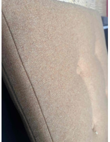Used Square Seat Cushion – Honey Orange, 50x50x6 cm