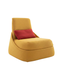 Uzywany-fotel-Coalesse-Hosu-pomaranczowy-miodowy-outlet-meblowy-zerowastedesign