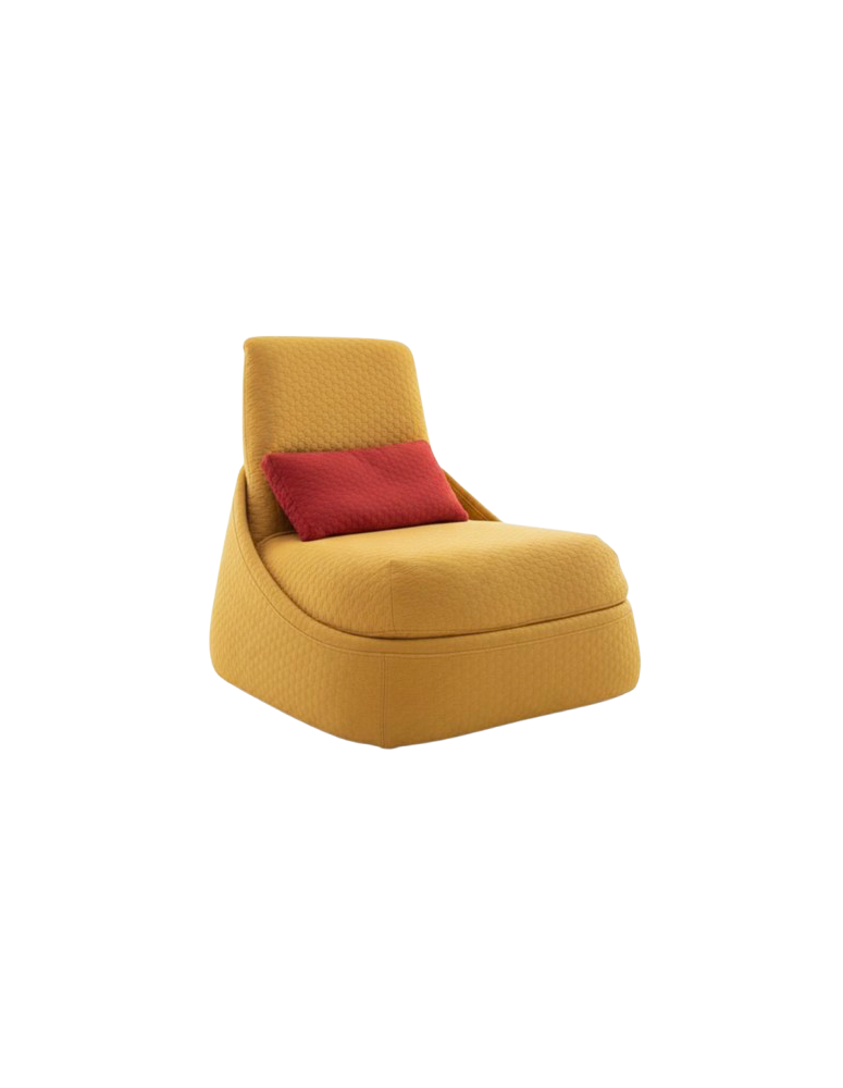 Uzywany-fotel-Coalesse-Hosu-pomaranczowy-miodowy-outlet-meblowy-zerowastedesign