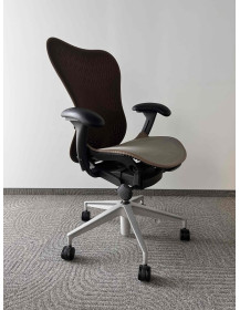 Used Herman Miller Mirra Office Chair, Brown