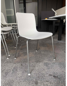 Used HAL Vitra Kitchen Chair, White, Stackable