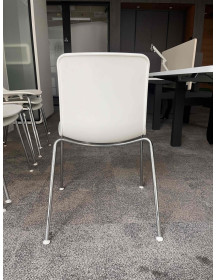 Used HAL Vitra Kitchen Chair, White, Stackable