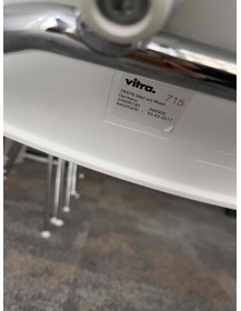Used HAL Vitra Kitchen Chair, White, Stackable