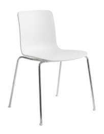 Used HAL Vitra Kitchen Chair, White, Stackable