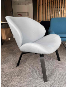 Used Eden Softline Chair, Light Blue