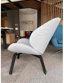 Used Eden Softline Chair, Light Blue