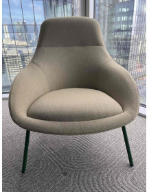 Used Always Lounge Chair by Naughtone, Green