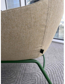 Used Always Lounge Chair by Naughtone, Green