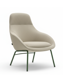 Used Always Lounge Chair by Naughtone, Green