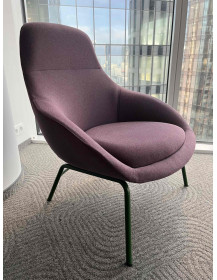 Used Always Lounge Chair by Naughtone, Purple