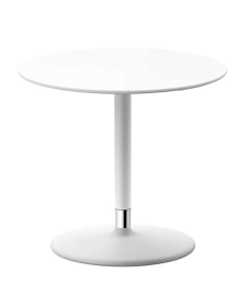 Used Adjustable Rotating PIX Table by Arper, White