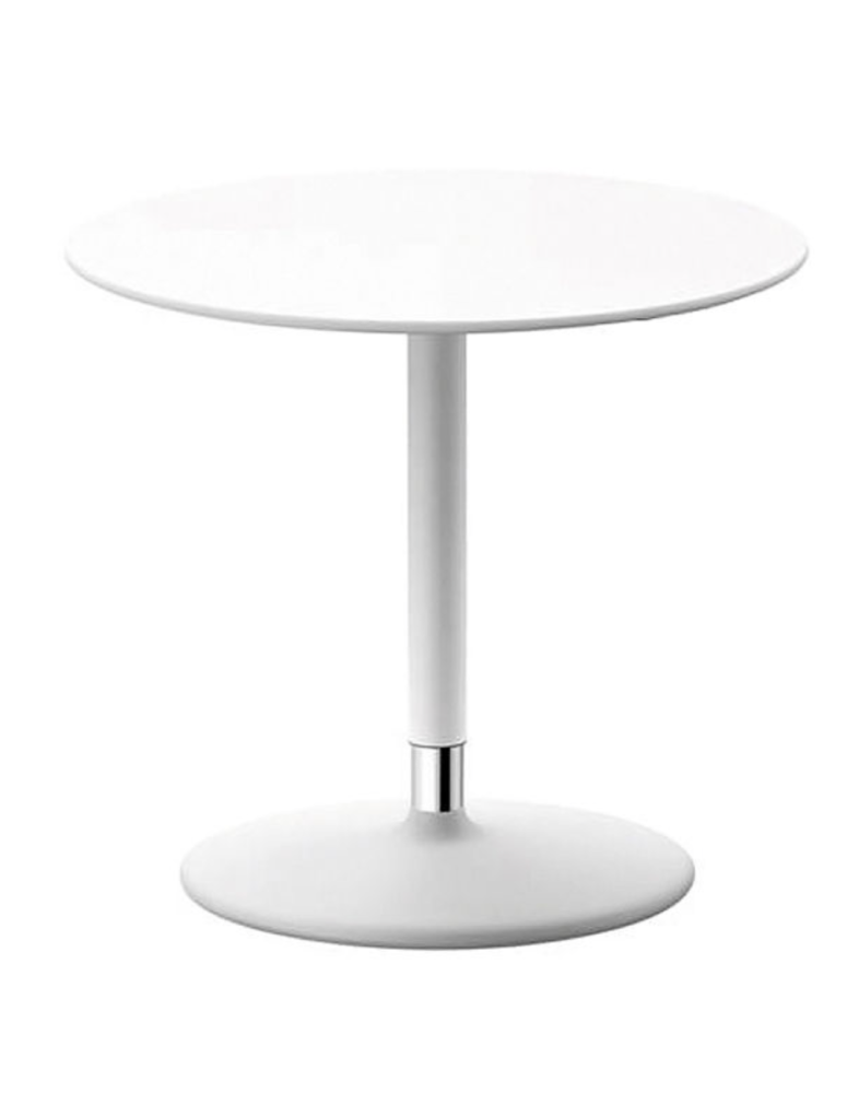 Used Adjustable Rotating PIX Table by Arper, White