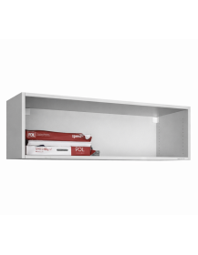 Uzywana-biala-polka-wiszaca-biurowa-outlet-meblowy-zerowastedesign