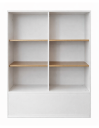Used Double-Sided White Office Cabinet / Shelf