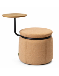 Used Naughtone Lasso Ottoman / Stool / Table – Peach