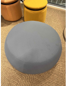 Used Arper Ottoman Light Blue 90 cm