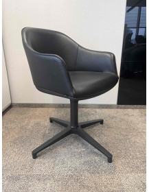 Used Vitra Black Swivel Chair