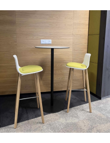 Used Lapalma Brio High Bar Table H110, Diameter 60 cm, Height 109