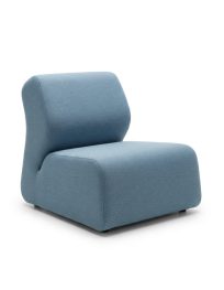 Used HUGO Soft Line armchair light blue