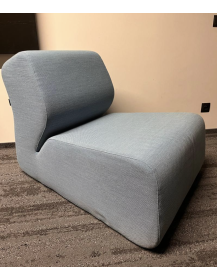 Used HUGO Soft Line armchair light blue