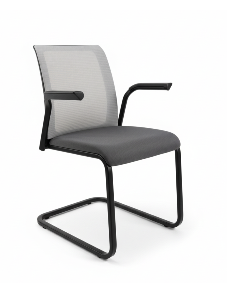 Used Steelcase Eastside Conference Chair on Sleigh Base