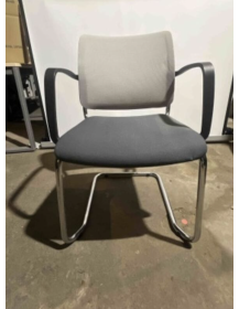 Used Rim Conference Chair on Sleigh Base