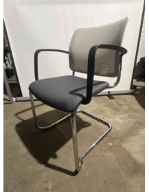 Used Rim Conference Chair on Sleigh Base