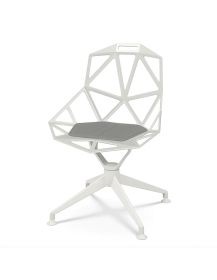 Used Magis Chair One Swivel Chair – White