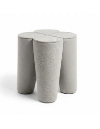 Used Noti Trefle pouf, grey