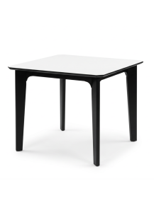 Uzywany-stol-kwadratowy-VANK-80x80cm-bialy-blat-czarne-nogi-zerowastedesign-outlet-warszawa