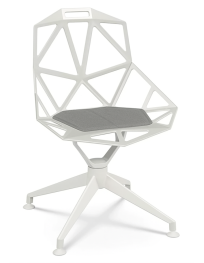 Used Magis Chair One Swivel Chair – White