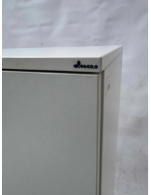 Used office cabinet 2OH MARO, white, 80 × 42 × 77 cm