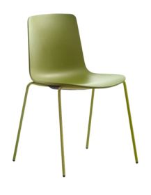 Used Enea Plastic Chair – Olive