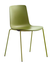Used Enea Plastic Chair – Olive