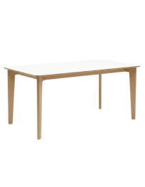 Used Krak VANK kitchen table, white, 160 × 80 cm