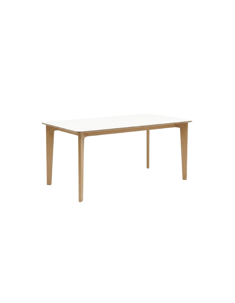 Used Krak VANK kitchen table, white, 160 × 80 cm