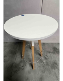Uzywany-stol-barowy-SPIN-Wood-Bejot-baly-blat-Ø-60cm-wys.110cm-outlet-zerowastedesign-warszawa