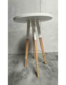 Uzywany-stol-barowy-SPIN-Wood-Bejot-baly-blat-Ø-60cm-wys.110cm-outlet-zerowastedesign-warszawa
