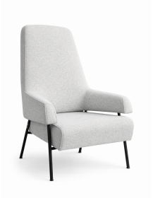 Used Noti GAP Chair, High Back, Light Gray