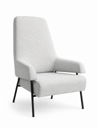 Used Noti GAP Chair, High Back, Light Gray