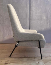 Used Noti GAP Chair, High Back, Light Gray