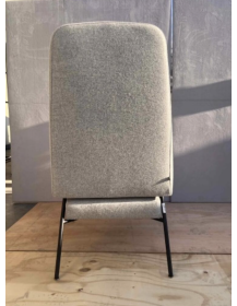 Used Noti GAP Chair, High Back, Light Gray