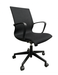 Used Everyday LD Seating Office Chair, All Black