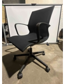 Used Everyday LD Seating Office Chair, All Black
