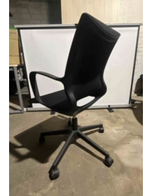 Used Everyday LD Seating Office Chair, All Black