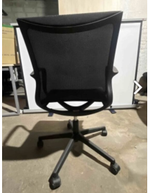 Used Everyday LD Seating Office Chair, All Black
