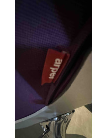 Used Arper Palm Office Chair – Purple, Swivel, Chrome